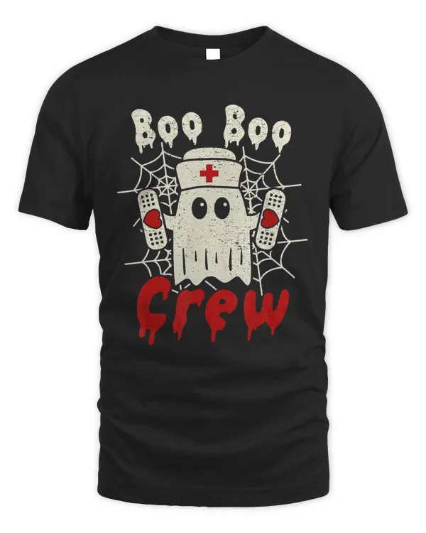 boo boo crew  nurse ghost costume funny halloween gift