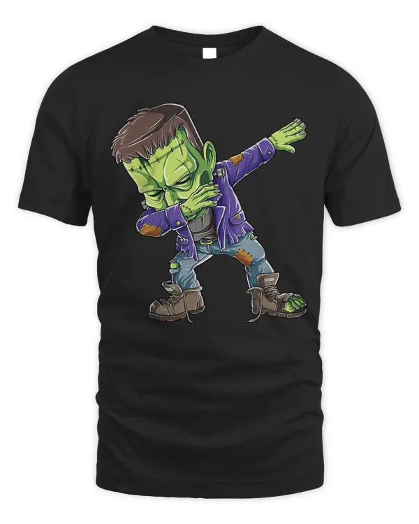 dabbing frankenstein funny halloween gift men monster zombie