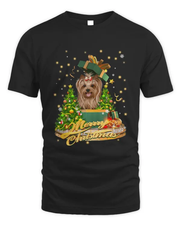 Yorkshire Terrier the best gift for christmas for dog lover