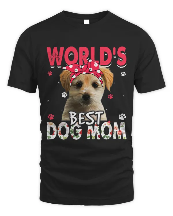 Womens Worlds Best Shih Tzu Dog Mom Funny Mothers Day