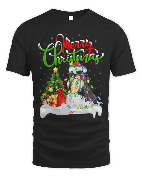 Xmas Decorations Santa Shih Tzu Dog Christmas