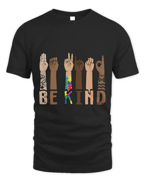 ASL Be Kind Sign Language Hand Talking Teachers Interpreter ASL 7