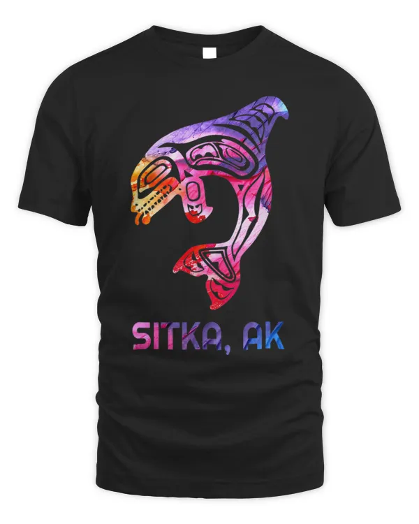 Sitka Alaska PNW Native American Indian Orca Killer Whale