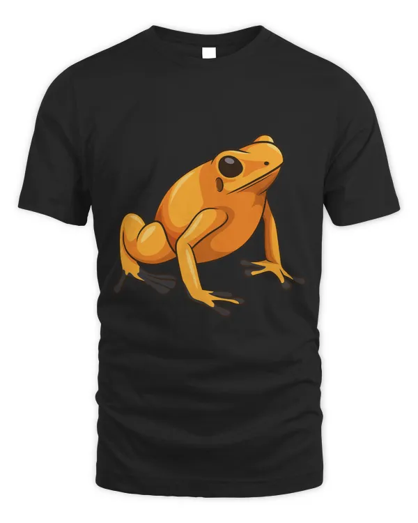 Golden Poison Frog Funny Realistic Golden Poison Frog