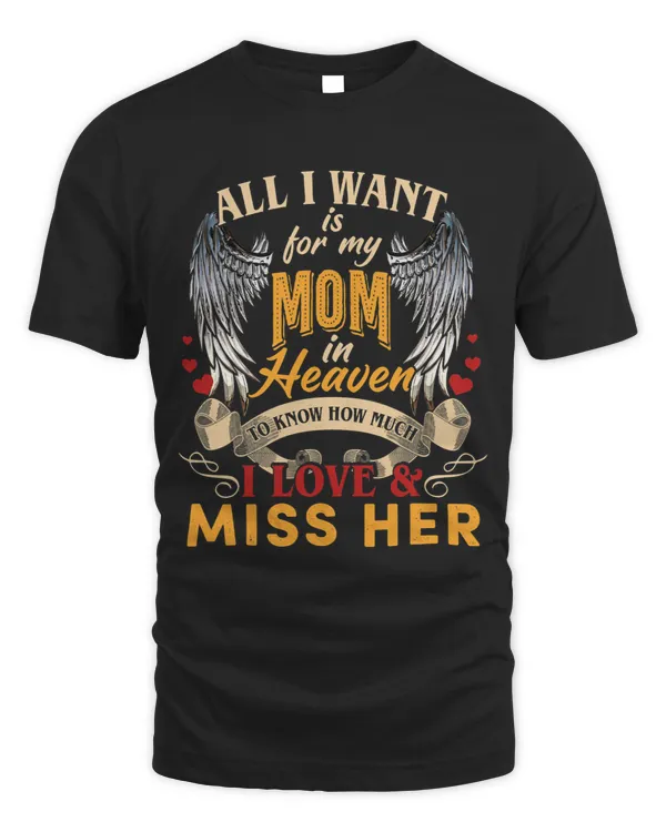 All I Want Is For My Mom In Heaven To Know How Much Miss Her