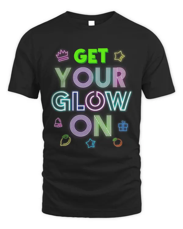 Get Glow On 80s Music Party Paint Splatter Birthday Glow 43
