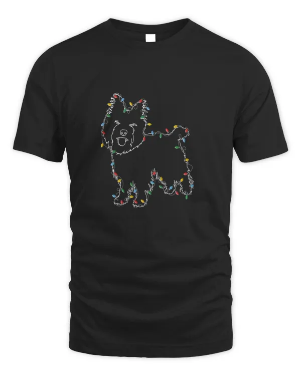 Cairn Terrier Christmas Lights Dog Lover Ugly V Xmas V V