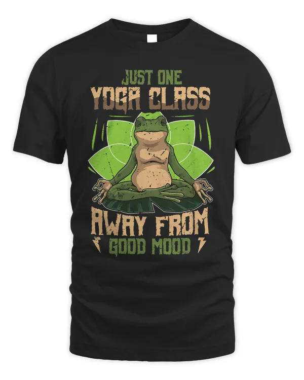 Frog Gift Yoga Sarcasm Frog Yogi Meditation Lotus Pose Funny Quote