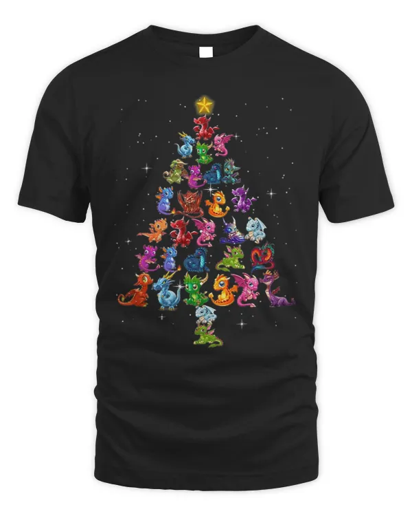 Dragon Animals Xmas Tree Christmas Lover