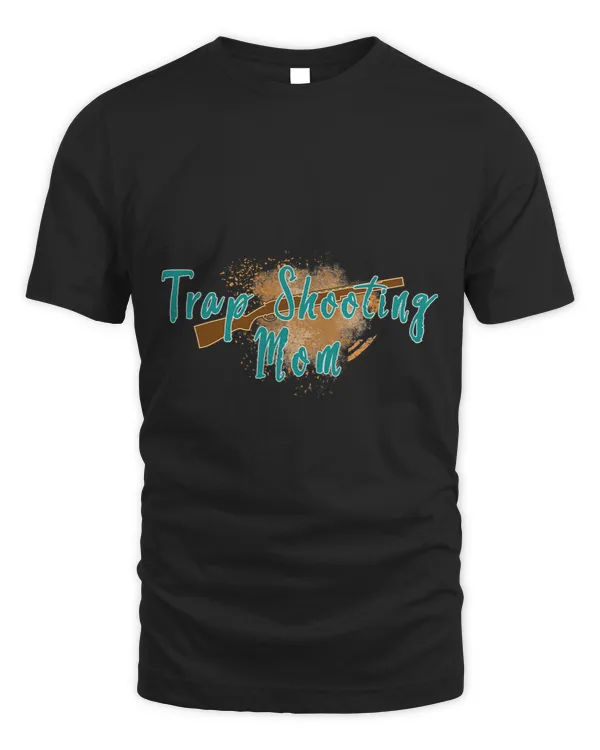Trap Shooting Mom Shattered Clay For Trap Shooters