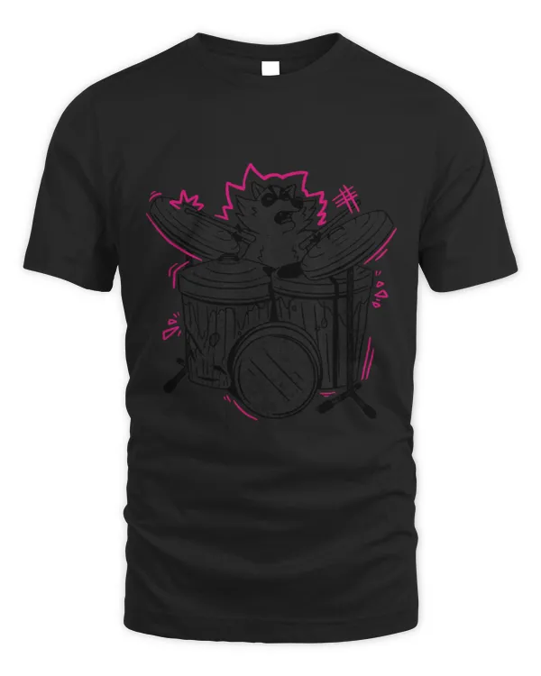 Funny Drummer Raccoons Funny Raccoon Drummer Music Graphic Men Women Children