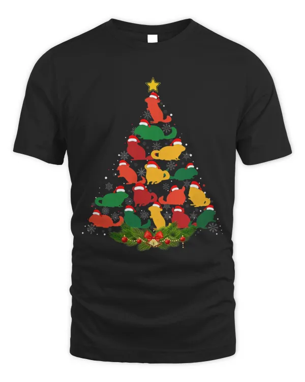 Chinchilla Mammal Xmas Matching Outfits for Holiday Chinchilla Christmas Tree