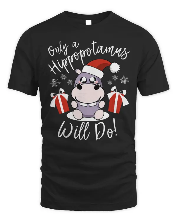Hippo Pet Only A Hippopotamus Will Do All I Want For Christmas Song