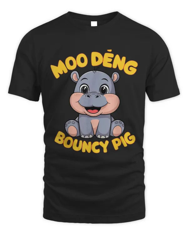 Hippo Pet Cute Moo Deng Bouncy Pig in Thai Picture The Cute Baby Hippo 1