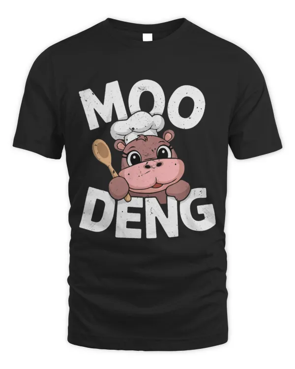 Hippo Pet Cute Moo Deng Culinary Hippo Chef Cooking Women Kids