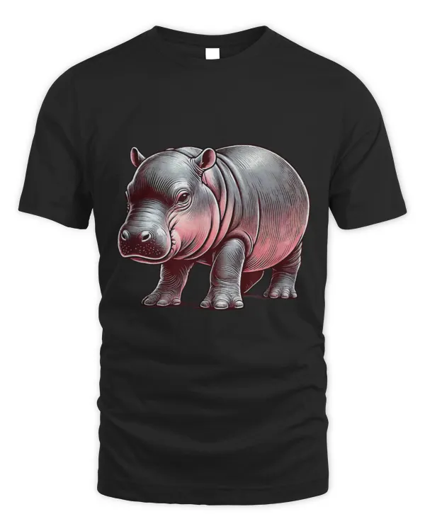 Hippo Pet Cute MooDeng Adorable Baby Hippo Moo Deng