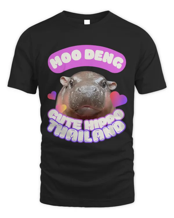 Hippo Pet Cute Pygmy Hippo MooDeng Chubby Animal Adorable Zoo For Kid