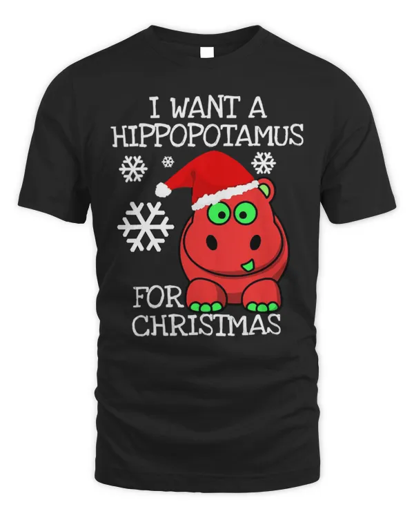 Hippo Pet I Want A Hippopotamus For Christmas Xmas Pajama Costume 28