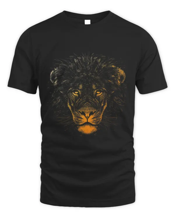 Lion Pet Face Paint Art Work