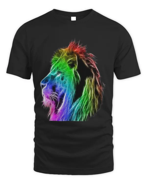 Lion Pet Face tee Animal For Men and Women kids Gifts