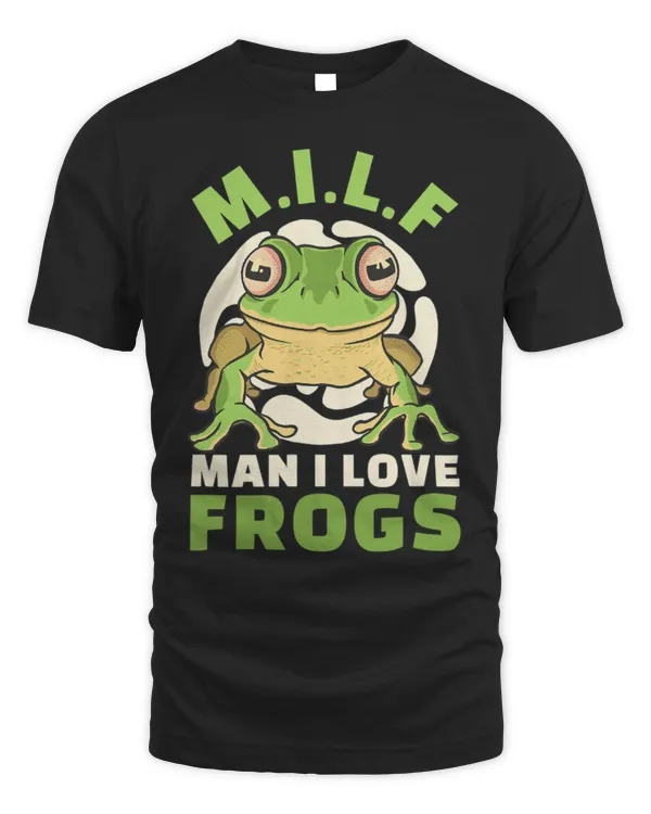 Frog Pet Man I Love Frogs M