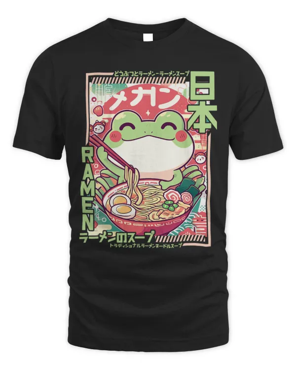 Frog Pet Loving Ramen Kawaii Neko Frog Ramen 5