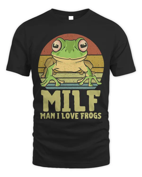 Frog Pet Man I Love Frogs Funny Milf 7
