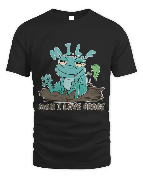 Frog Pet Man I Love Frogs M