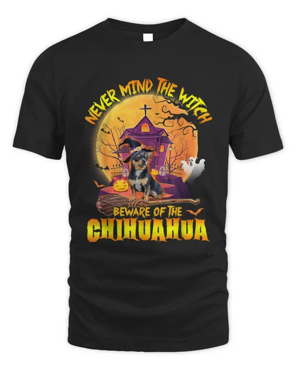 Chihuahuas Never Mind The Witch Beware Of The Chihuahua Witch Broom 12 Chihuahua Dog