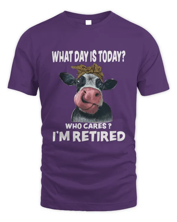 Cow Lover Who Cares Im Retired