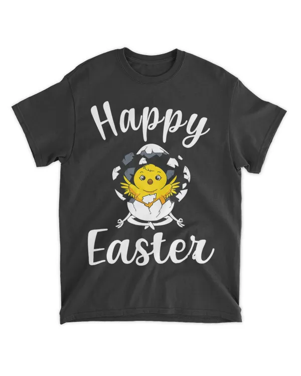 Cute Hatchling Breaking Though Shell Funny Happy Easter