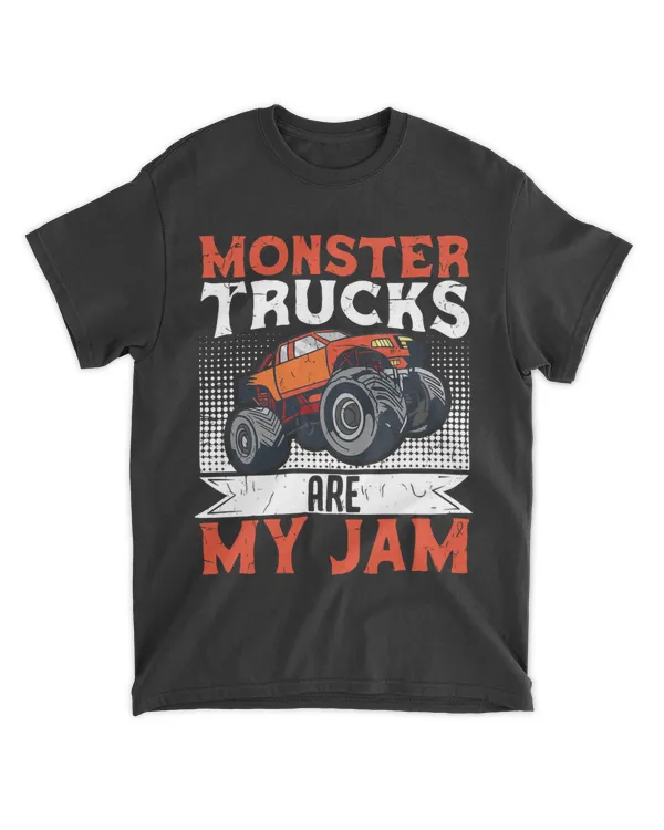 Retro Vintage Monster Trucks Aremy Jam 21