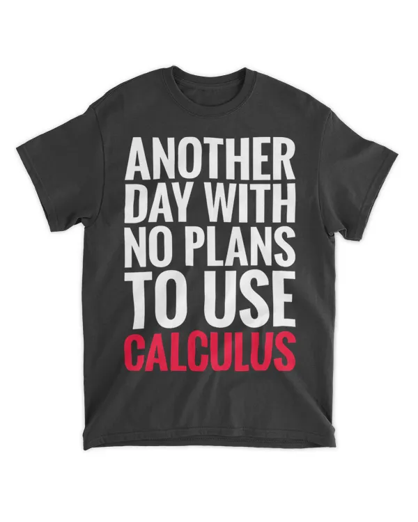 Another Day With No Plans To Use Calculus