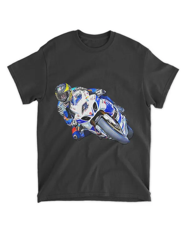 Moto Racing A Motorbike Racer Illustrated