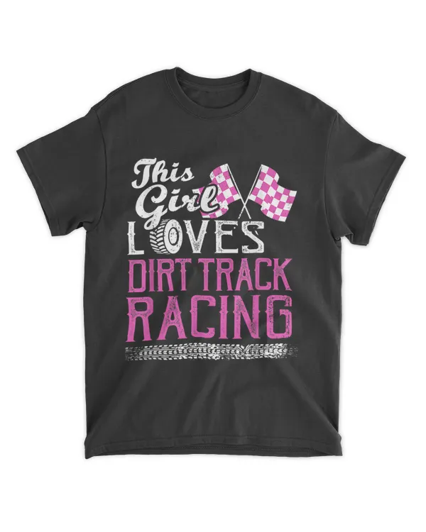 This Girl Loves Dirt Track Racing DirtBike Motocross