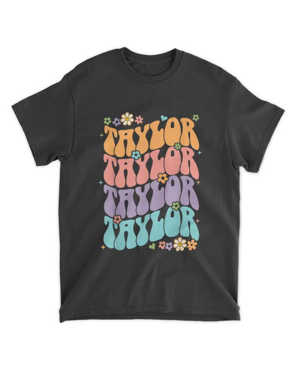 Retro Taylor Shirt First Name Personalized Birthda