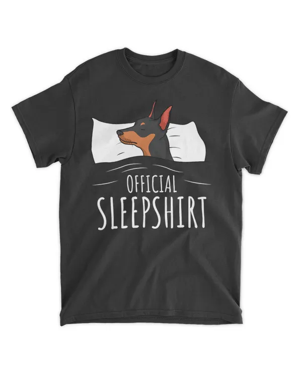 Miniature Pinscher Min Pin Dog Official Sleepshirt T-Shirt