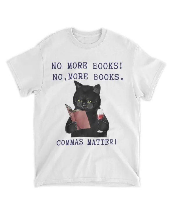 NO MORE BOOKS COMMAS MATTER