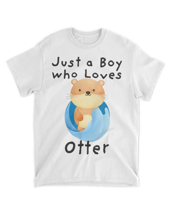 Just a Boy who Loves Otter 2Cute Otter for Boys 32