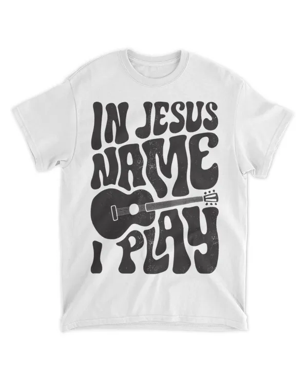 In Jesus Name Play Acoustic Guitar Guitarist Christian Music