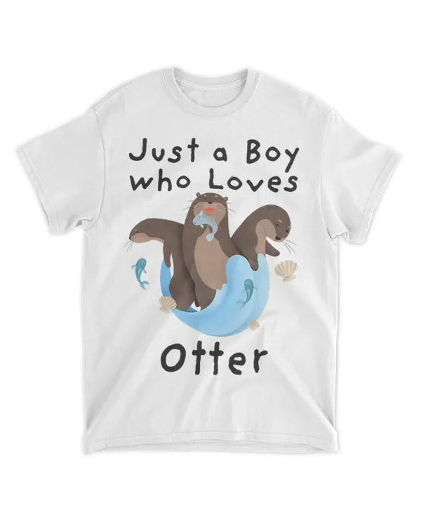 Just a Boy who Loves Otter 2Cute Otter for Boys 43