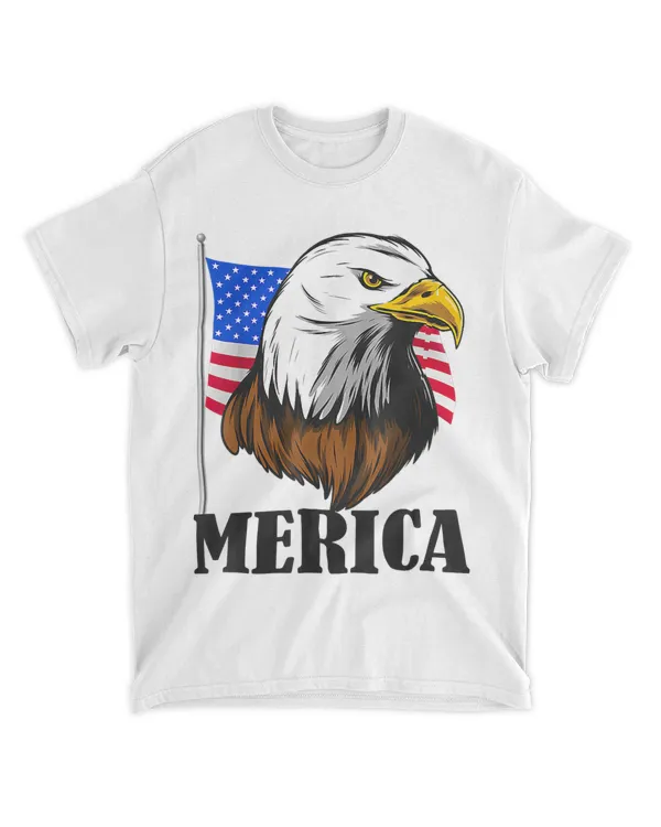 Merica Bald Eagle Independence Day Patriot USA