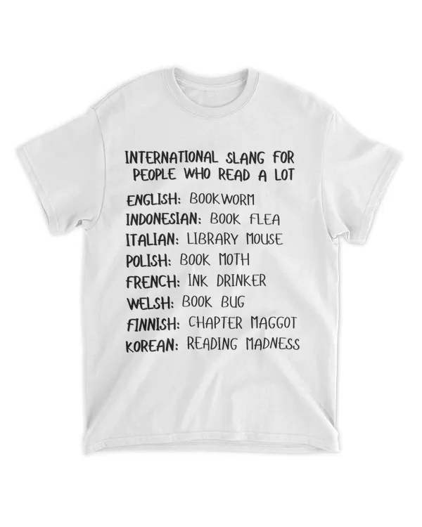 INTERNATIONAL SLANG FOR PEOPLE WHO READ A LOT