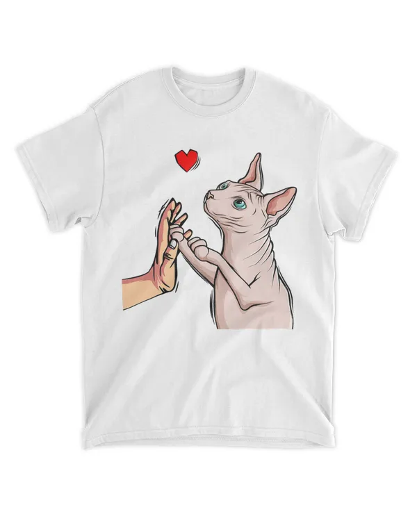 Sphynx Cat Sphinx Hairless Cat Owner Lovers T-Shirt