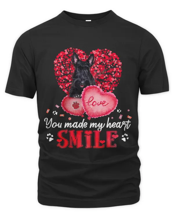 You Make My Heart Smile Scottish Terrier With Heart