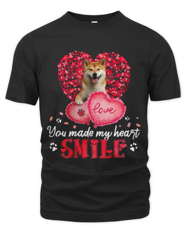 You Make My Heart Smile Shiba Inu With Heart