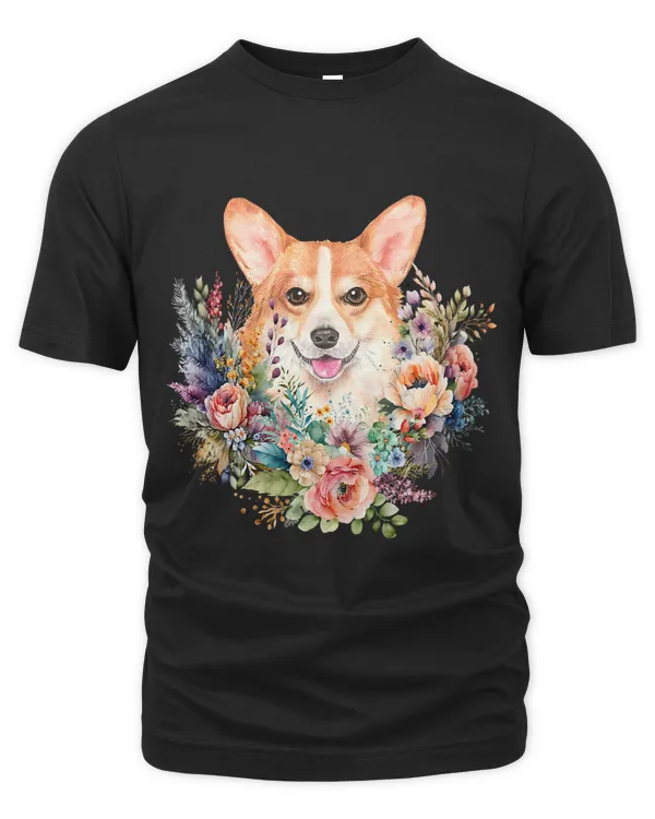 Corgi Flower Bouquet Corgi lover