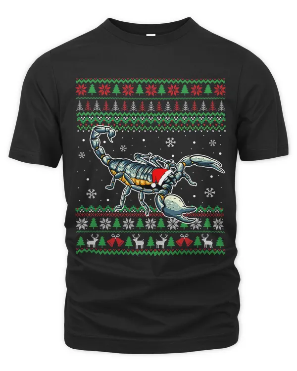 Funny Ugly Sweater Christmas Animals Santa Scorpion Lover 21