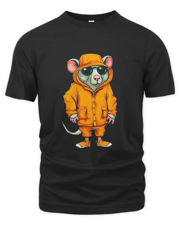 Hamster Pet Rat Mouse Animal Dressed in Cloths As Human