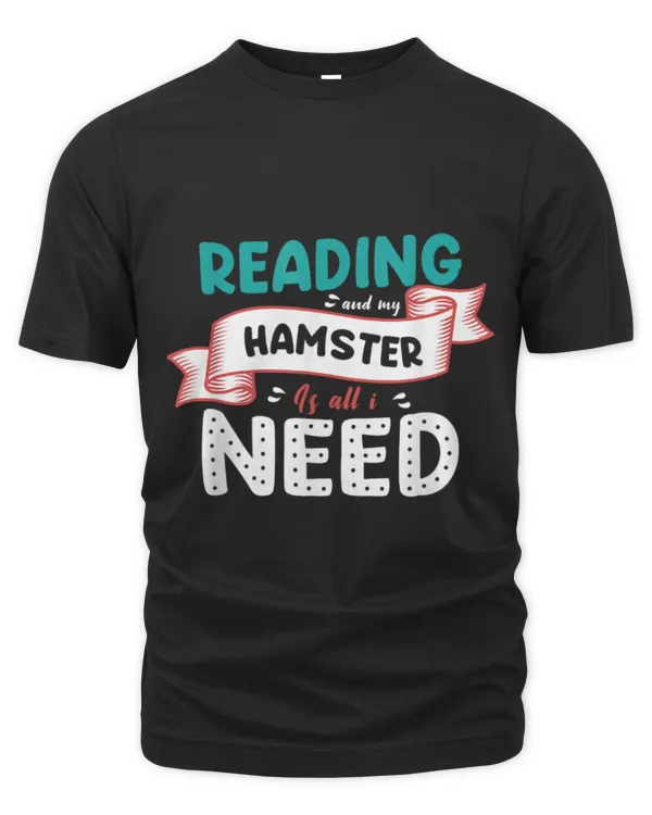Hamster Pet Reading and Hamster Funny Saying Teacher